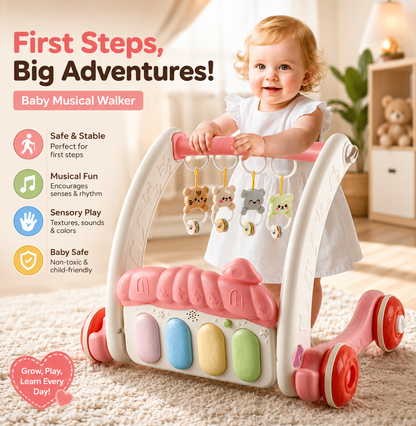 2-in-1 Baby Walker