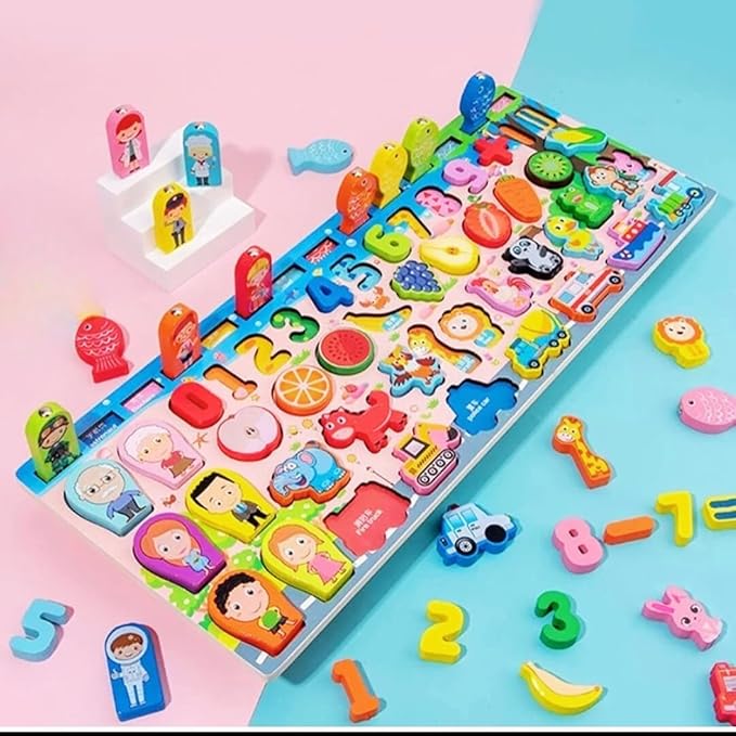 6-in-1 Traffic Matching & Counting Board