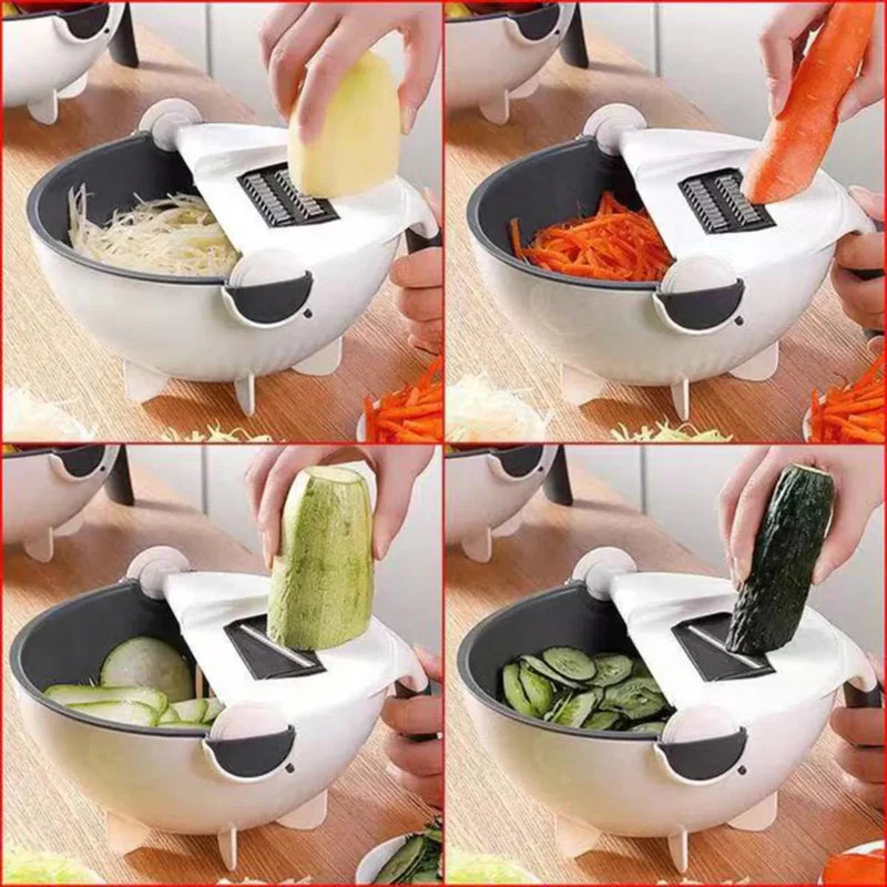 Basket Vegetable Cutter & Strainer