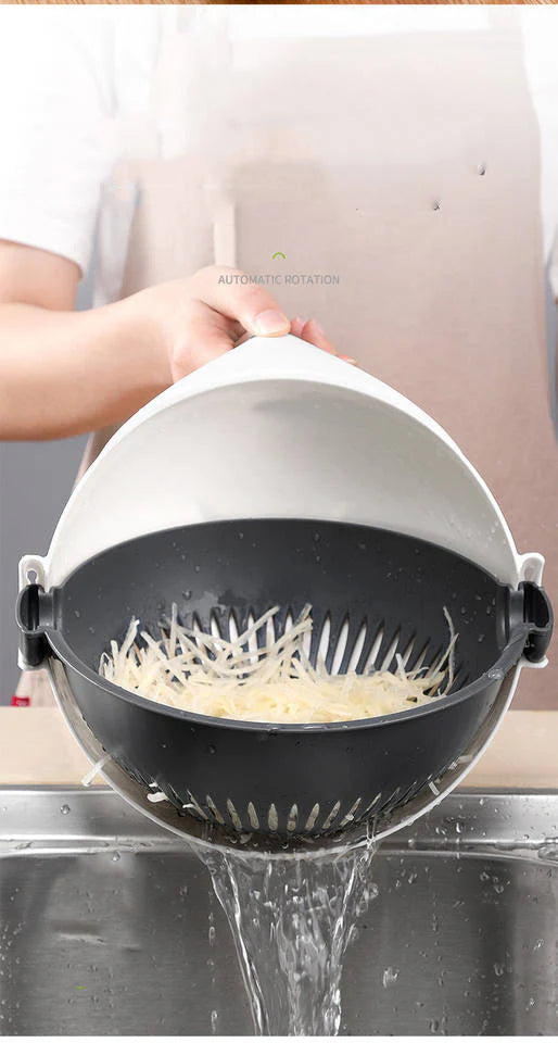 Basket Vegetable Cutter & Strainer