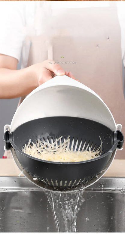 Basket Vegetable Cutter & Strainer